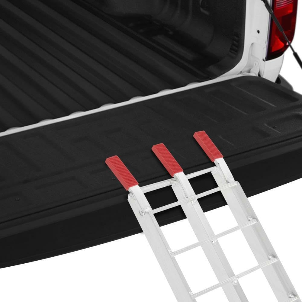 2pcs 7.5ft Folding Motorcycle Aluminum Arched ATV Loading Ramps