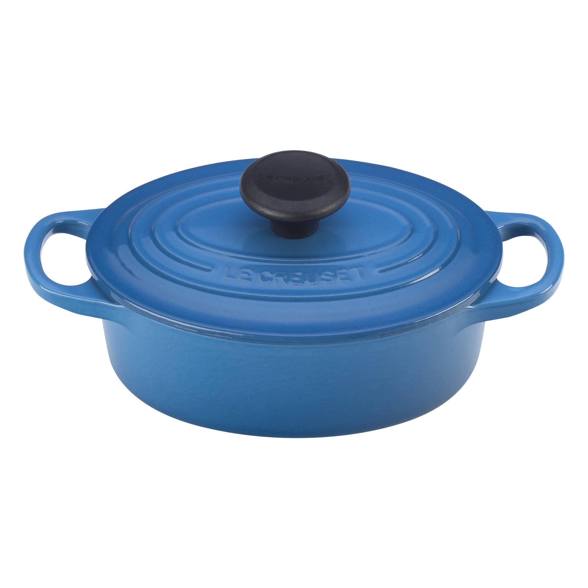 Le Creuset Signature 1-Quart Cast Iron Oval Dutch Oven - Marseille