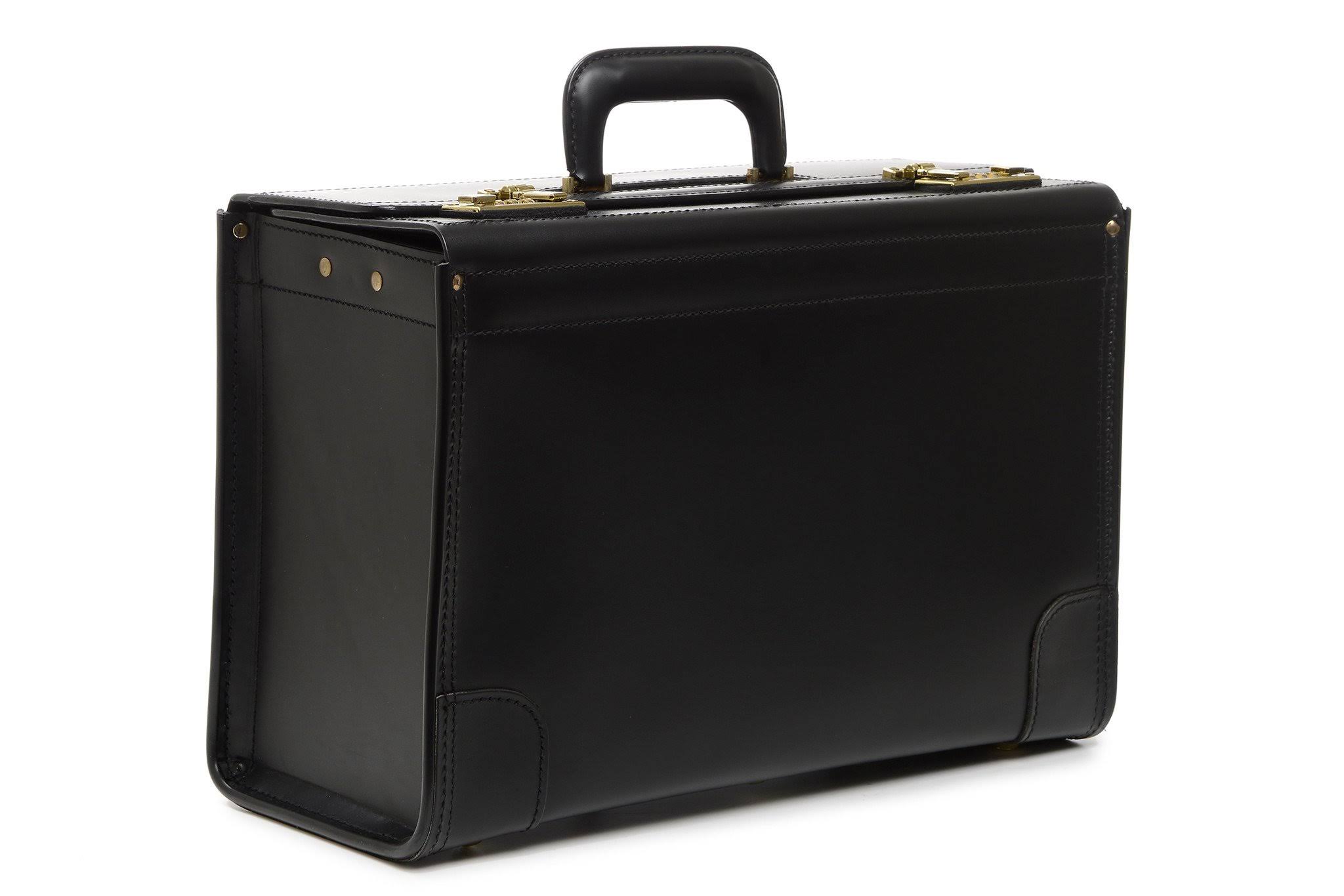 Korchmar Workhorse 18x22 Leather Catalog Case Black