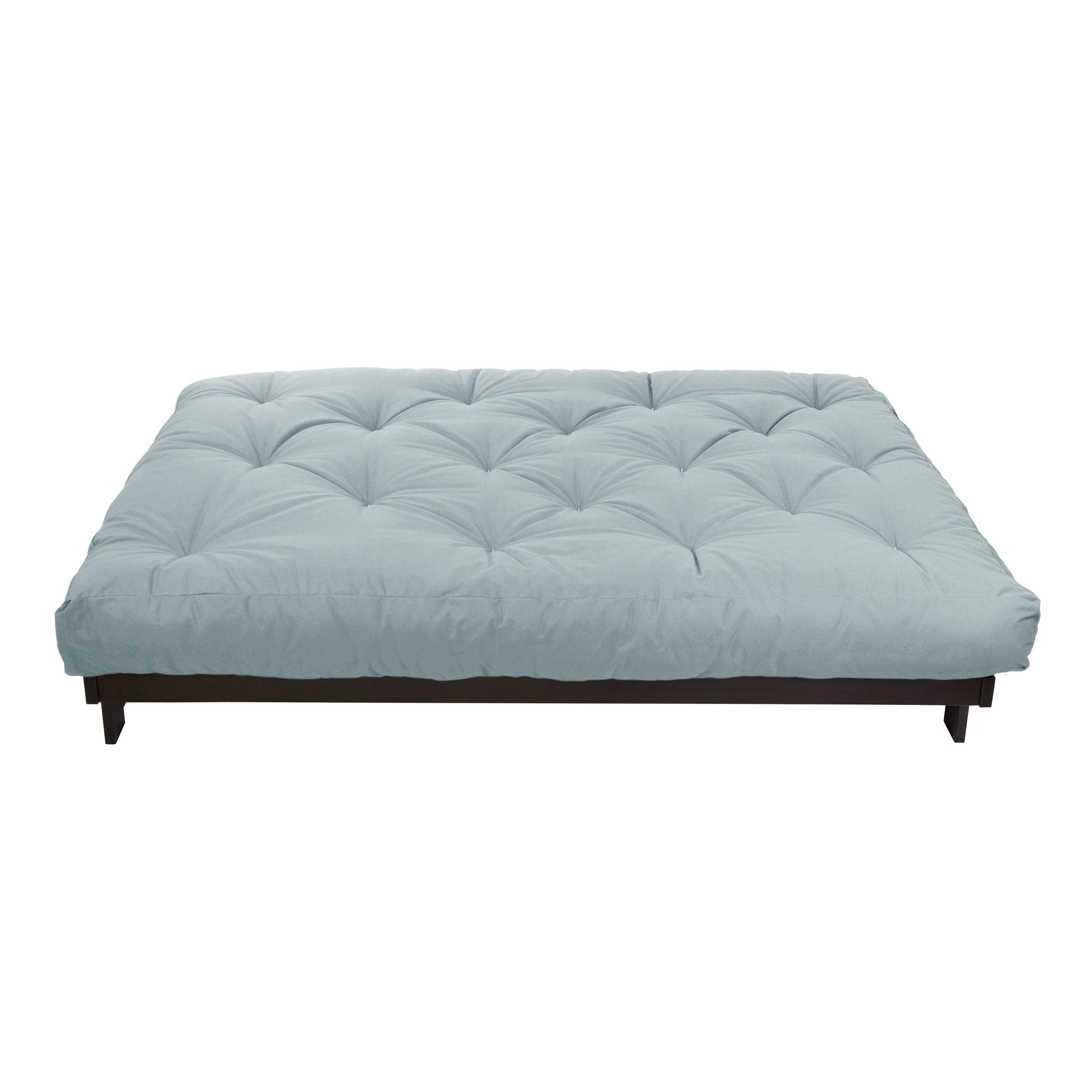 Porch u0026 den Hansen 8-Inch Full-Size Gel Memory Foam Futon Mattress - Khaki