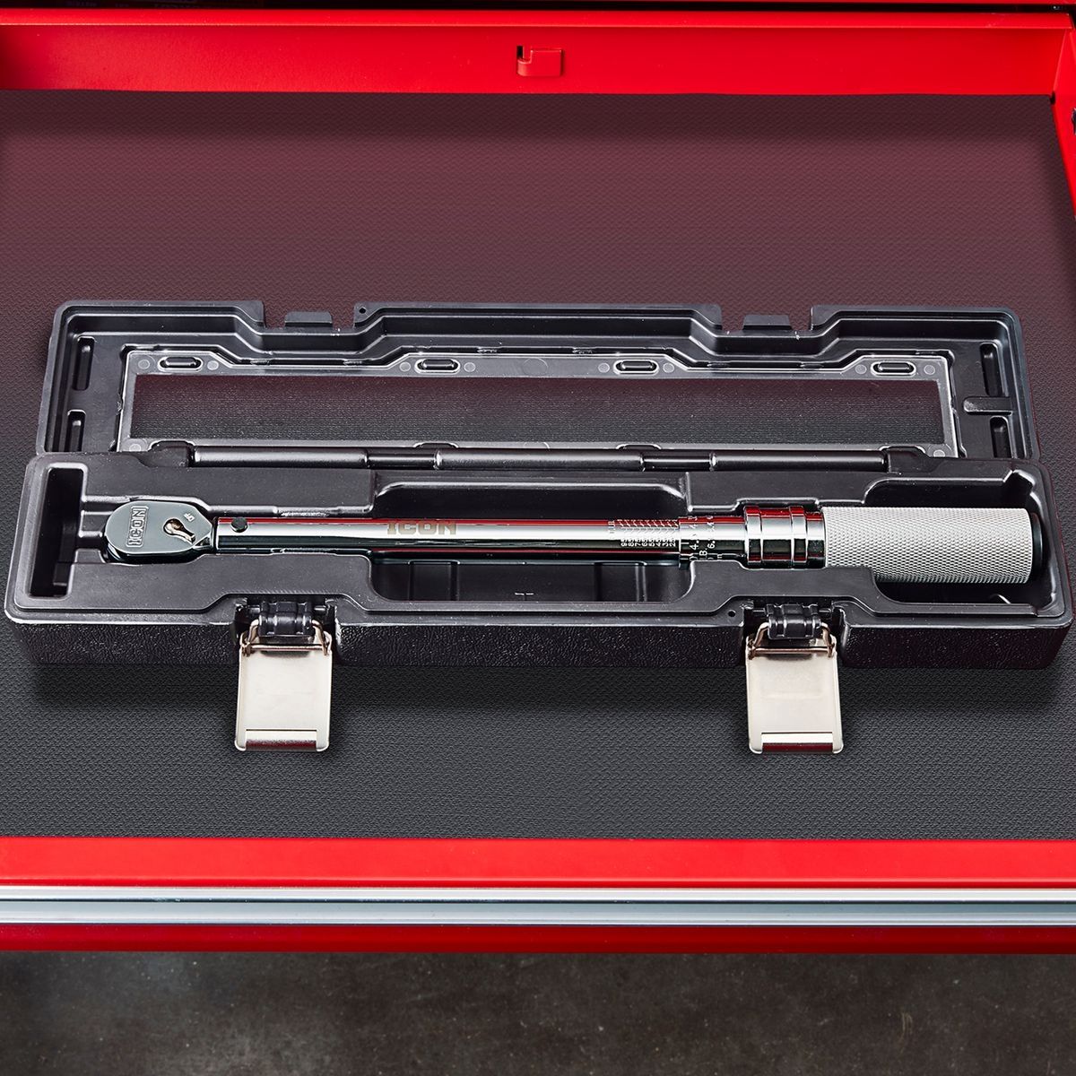 ICON 3/8 in. Drive, 20 to 100 ft-lb Professional Click Torque Wrench
