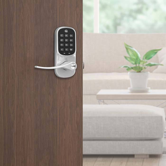 Yale Assure Keypad Lever Lock, Connected by August