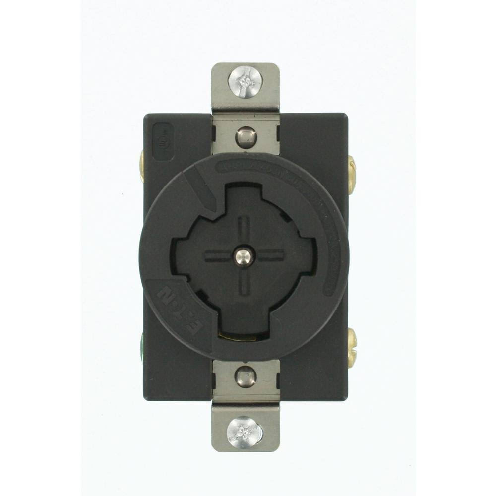 Leviton 20403-L Eb Receptacle Single 3P4W Noncsa 30A 600VAC 20A250VDC