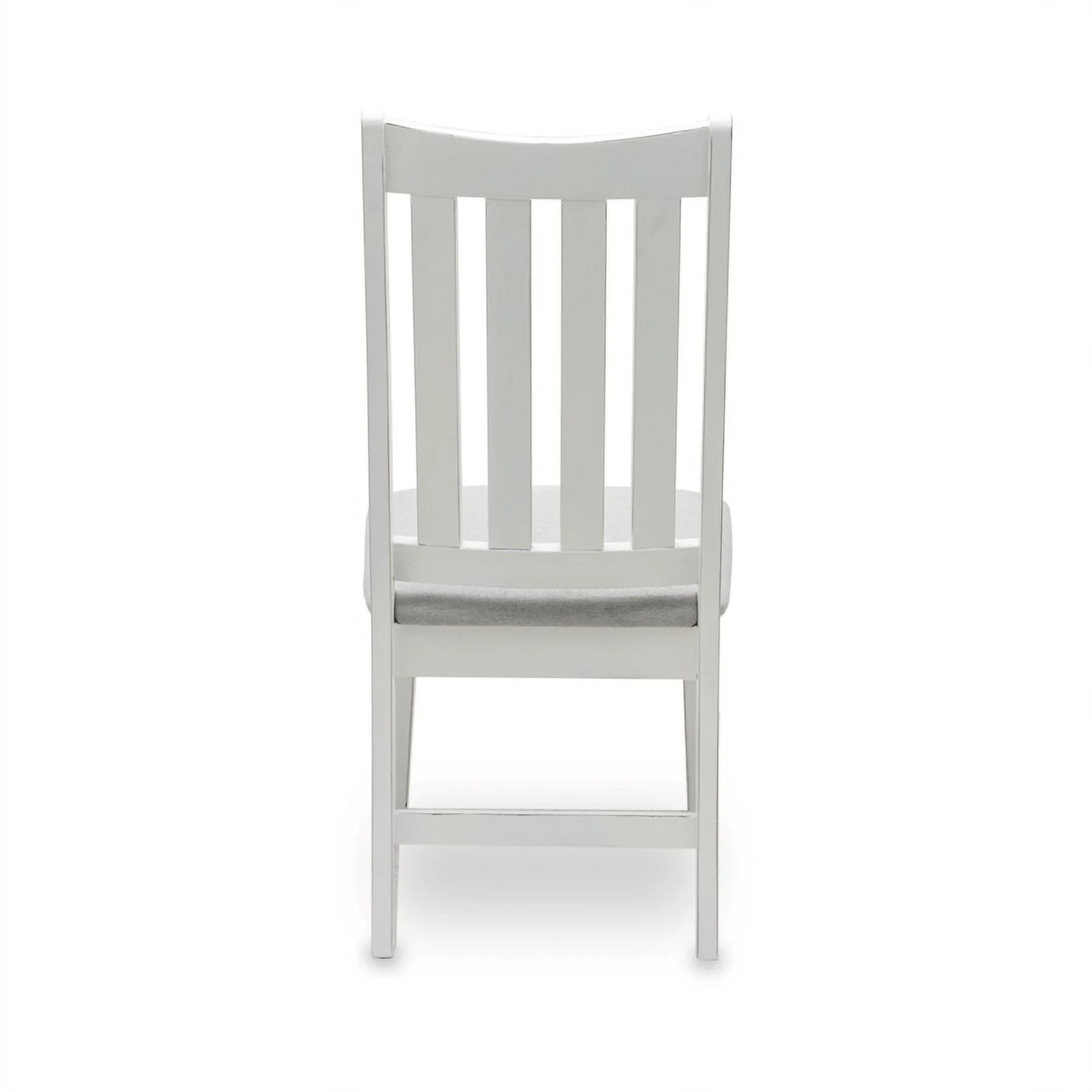 Sea Wind Florida Islamorada Wood Desk & Chair Set in Gray/White