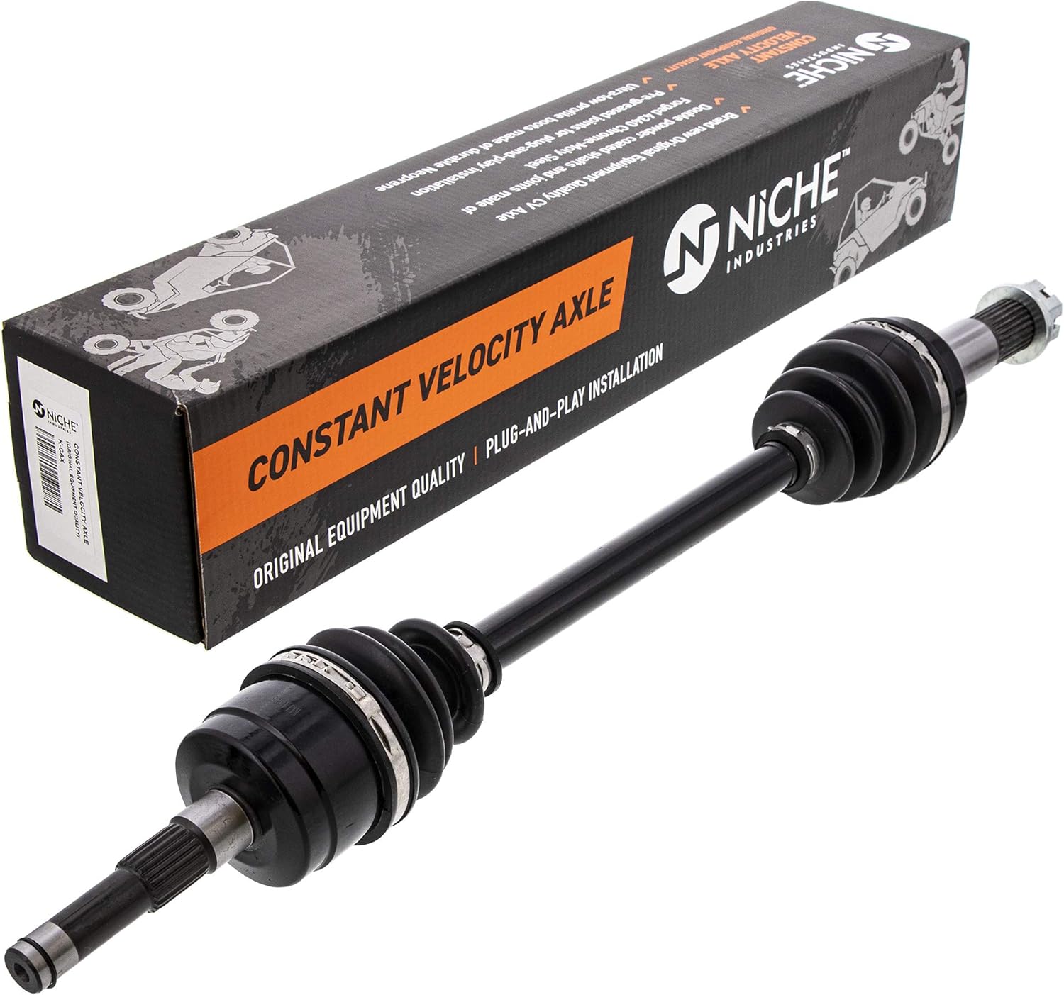 NICHE High Strength Front Left and Right Axle Kit Combo for 2004-2009 Yamaha Rhino 450 660 5UG-F518G-20-00