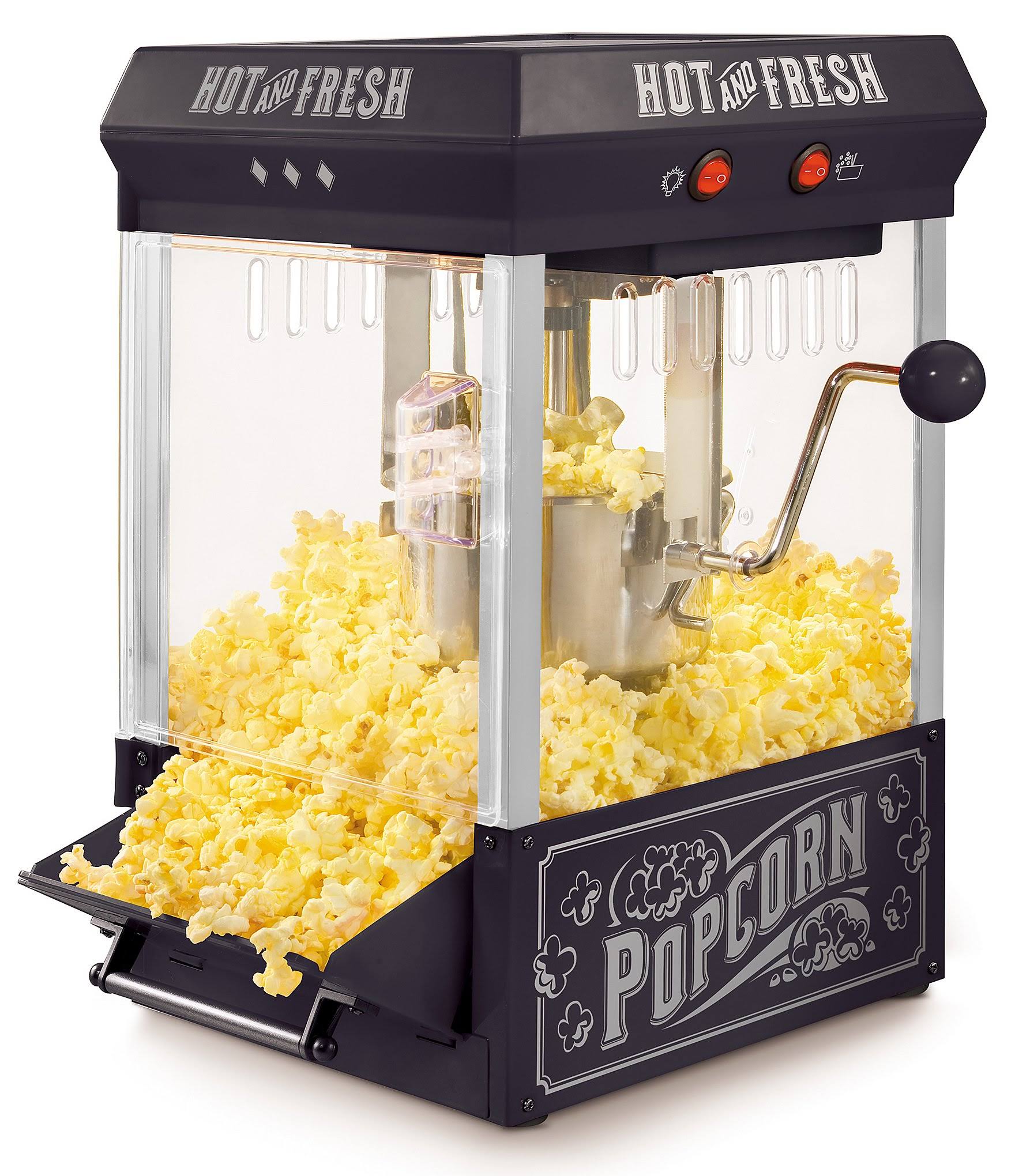 Nostalgia Kpm200bk 2.5 Ounce Kettle Popcorn Maker, Black