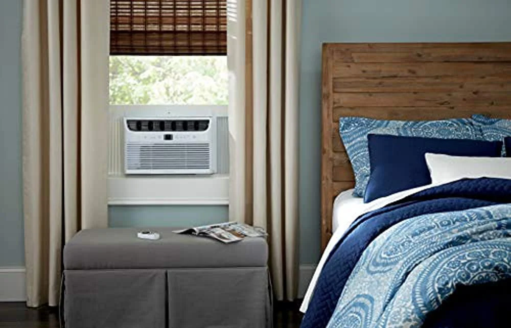 Frigidaire 5,000 BTU 115V Window-Mounted Mini-Compact Air Conditioner with Full-Function Remote Control, White