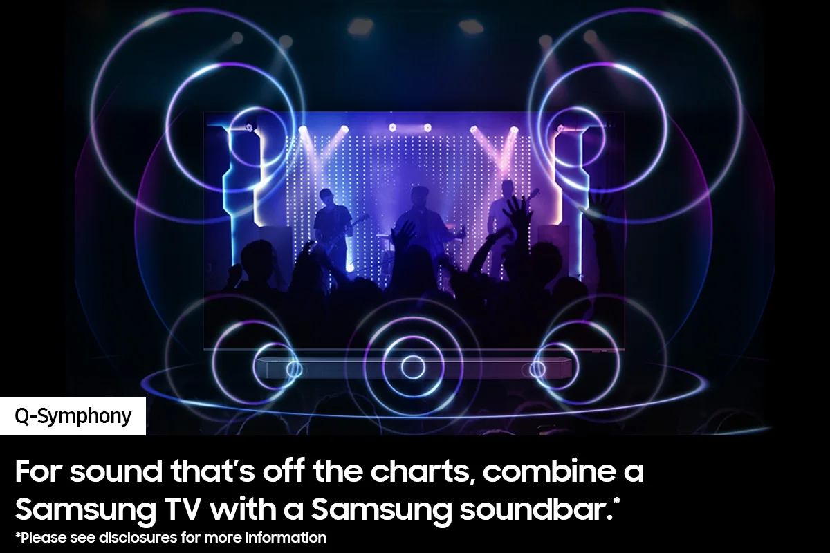 SAMSUNG Q-Series 11.1.4ch Wireless Dolby Atmos Soundbar + Rear Speakers w/ Q-Symphony HW-Q990C/ZA