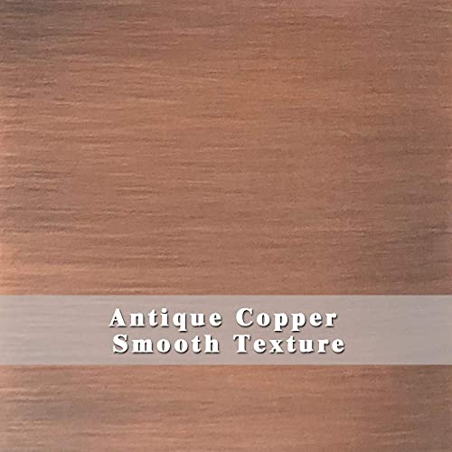 Copper Kitchen Vent Hood, Professional Stainless Steel Hood Vent, Light Hammered-Antique Copper H3C-1