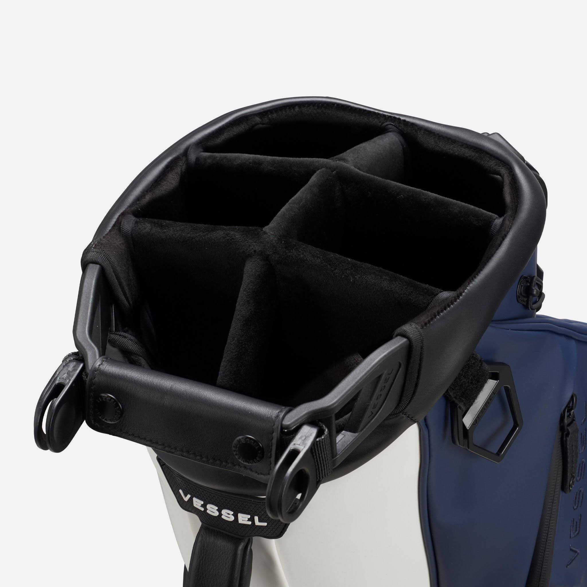 Vessel Player III 6 Way Stand Bag, Matte Iridium