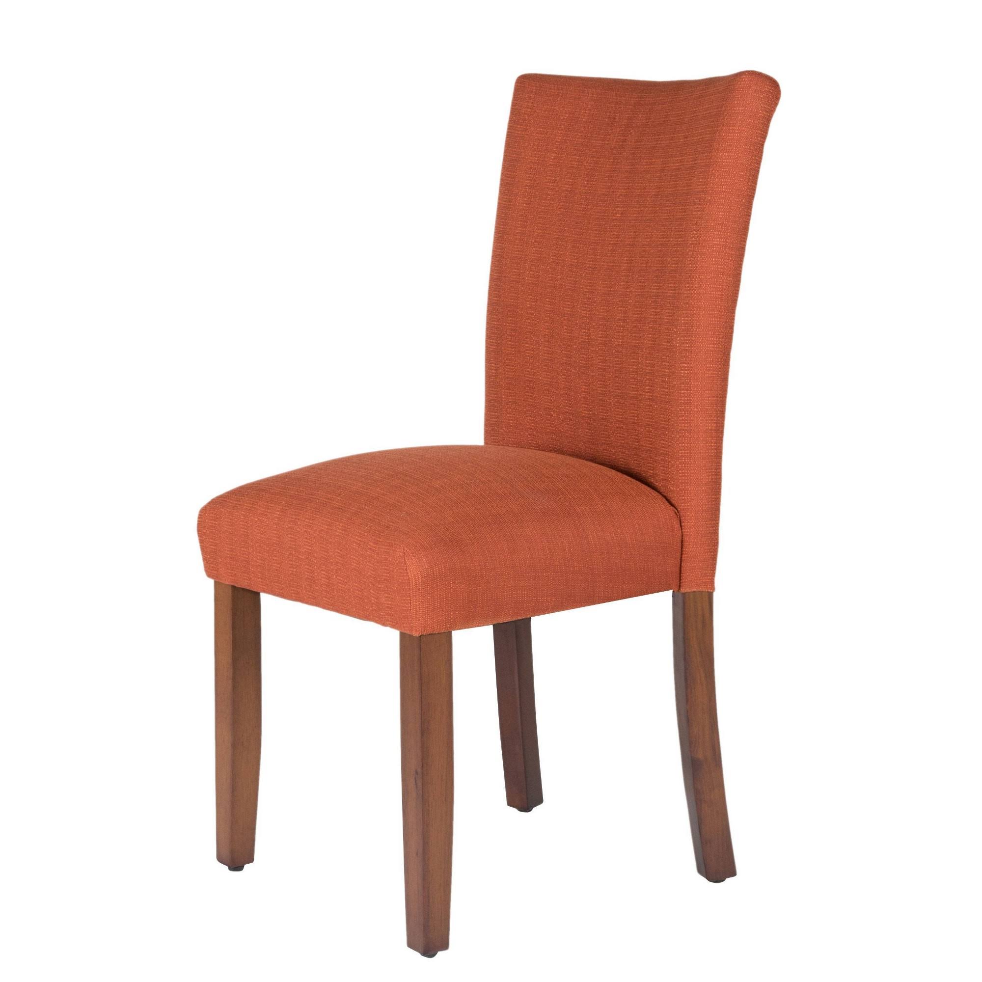 HomePop Parsons Chair Cayenne Red