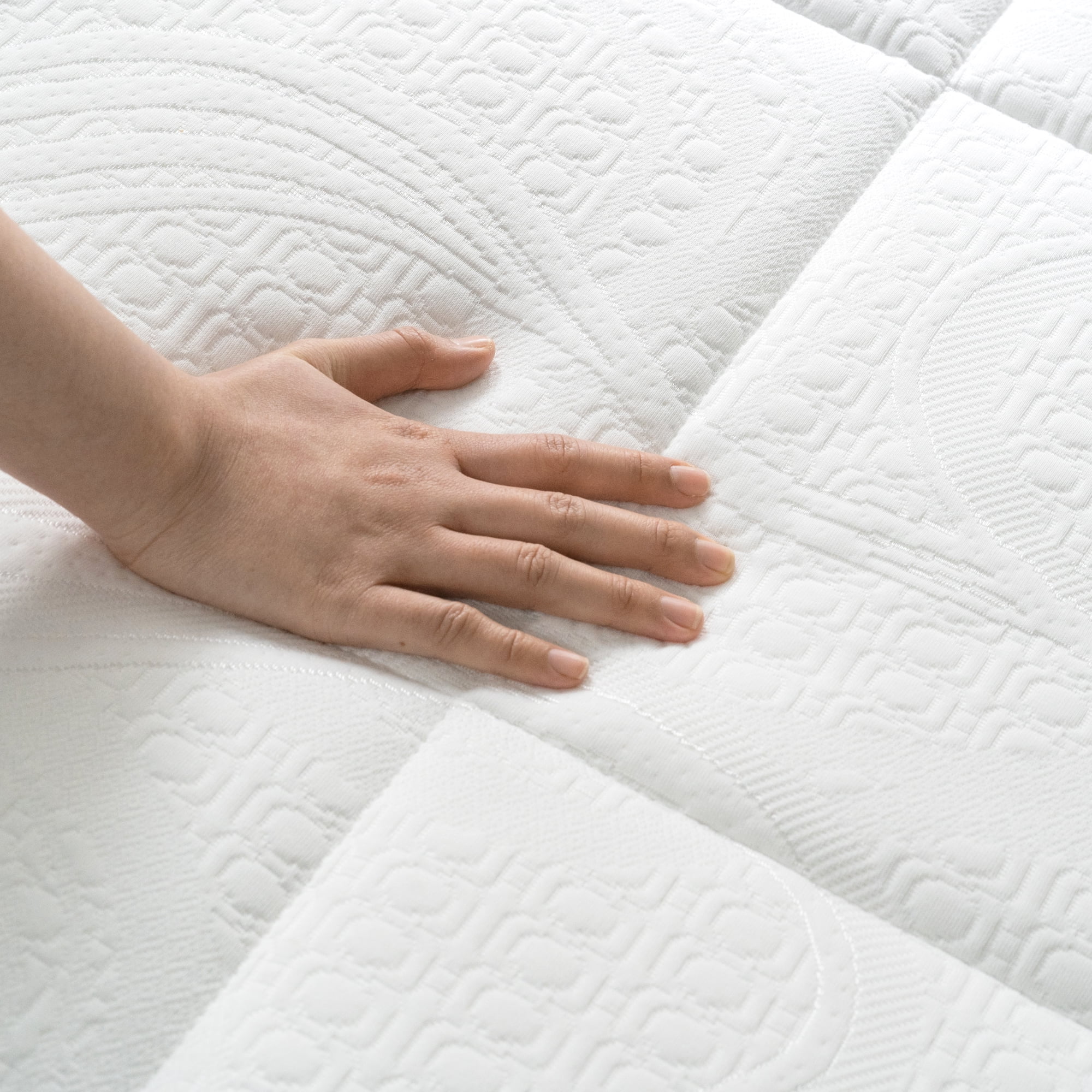 Zinus 4 Green Tea Pressure Relief Memory Foam Mattress Topper, Twin