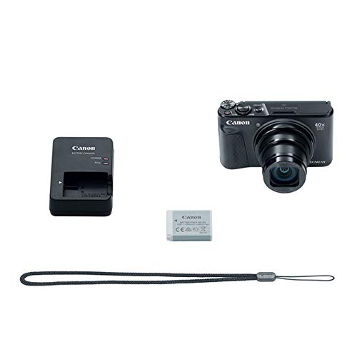 Canon PowerShot SX740 HS Digital Camera + 32GB Memory Card + Point & Shoot Case + USB Card Reader + Lens Cleaning Pen + LCD Screen Protectors + Photo4Less Cleaning Cloth – Accessory Bundle (Black)