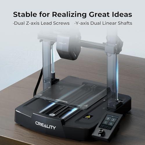 Creality K1 SE 3D Printer, 2024 New Version 600mm/s High-Speed Hands-Free Auto Leveling Flagship-Level Direct Extruder Quick-swap Tri-Metal Nozzle K1 Upgrade 3D Printer