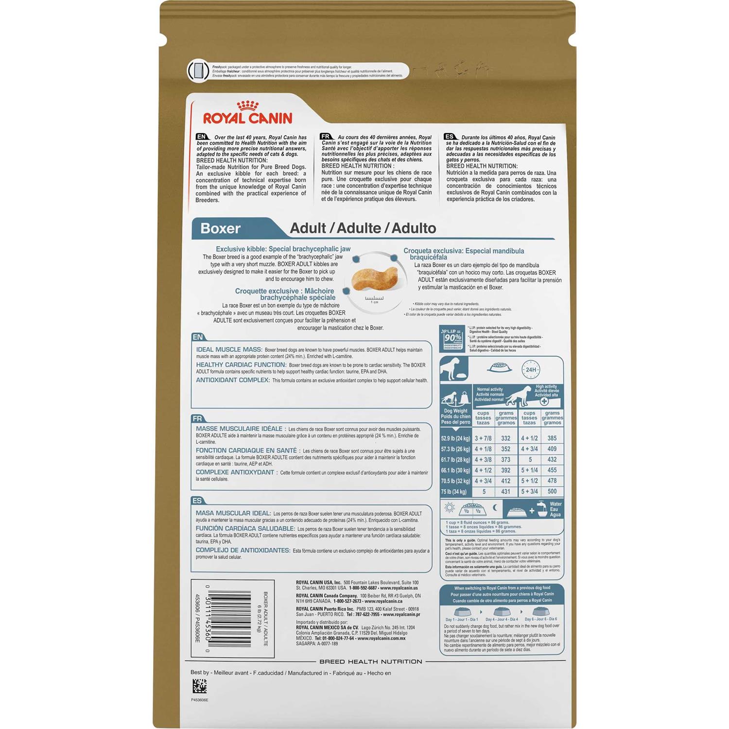 Royal Canin Breed Health Nutrition Boxer Adult Dry Dog Food - Pet Supplies online store