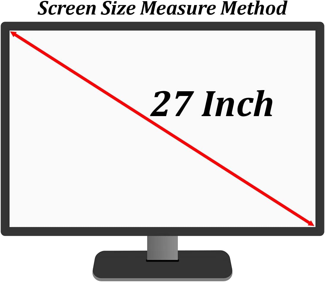 HP M27Ha |Full HD 1920 x 1080| 27 Inch Monitor, HDMI, Display Port & VGA, Response Times 5 ms, Height & Pivot Adjustments, 16.7 Million Colors (Renewed)