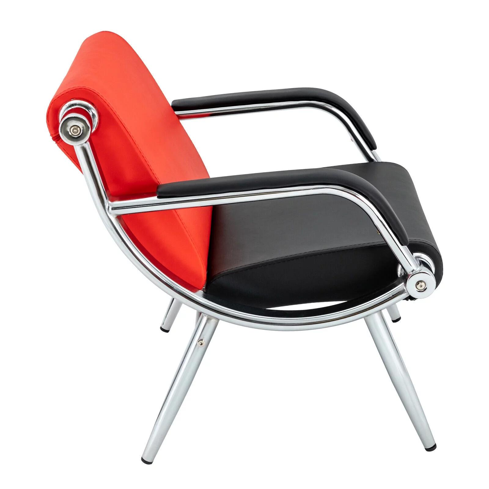 Miumaeov PU Office Reception Chair Office Reception Chairs Side Waiting Room Visitor Guest Sofa Waiting Room Chair Reception Seat Bench Waiting Chair Seat/Sofa with Armrest