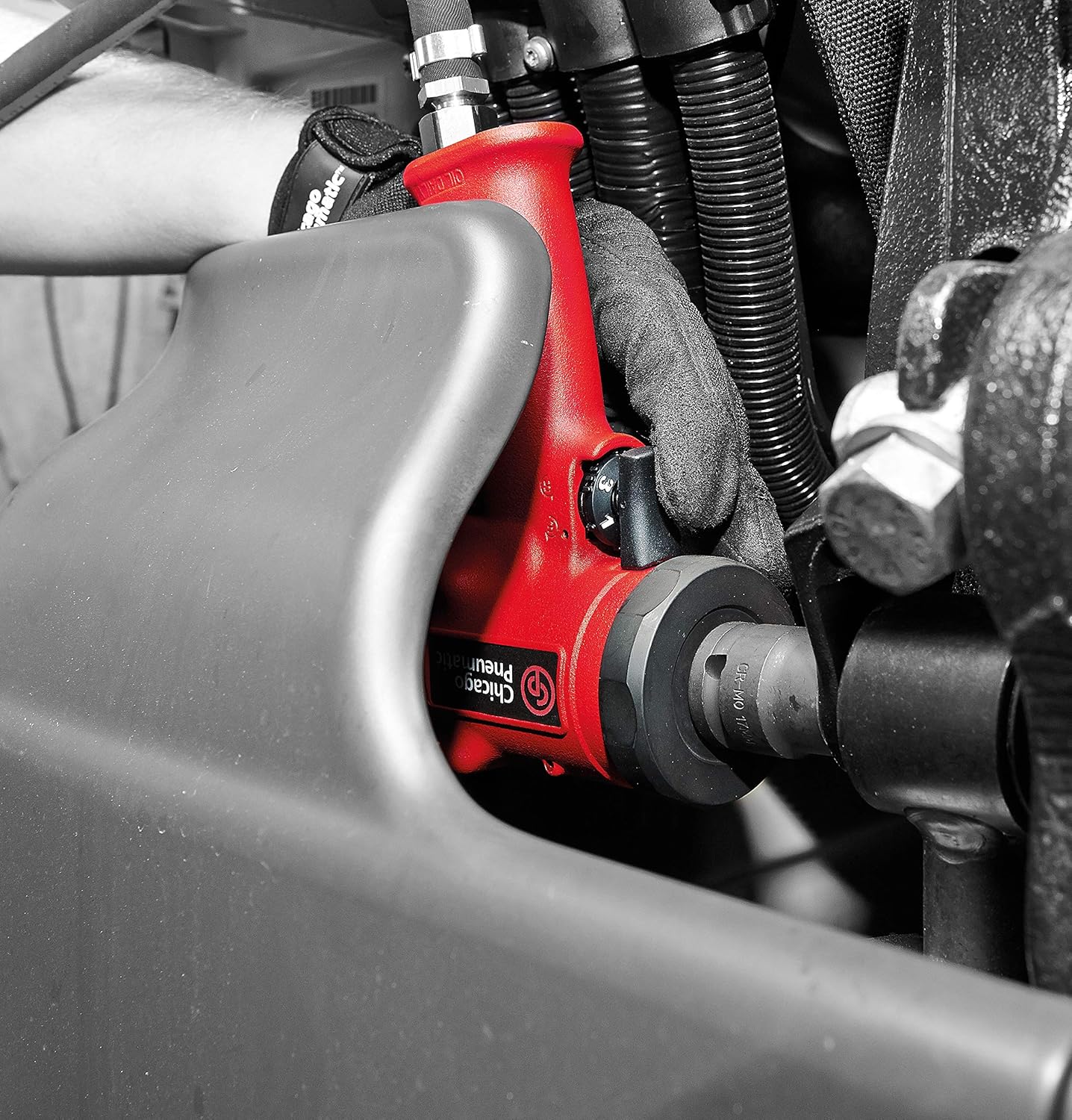 Chicago Pneumatic CP7732 1/2-Inch Stubby Impact Wrench, Ultra-Compact & Durable, Easy to Use