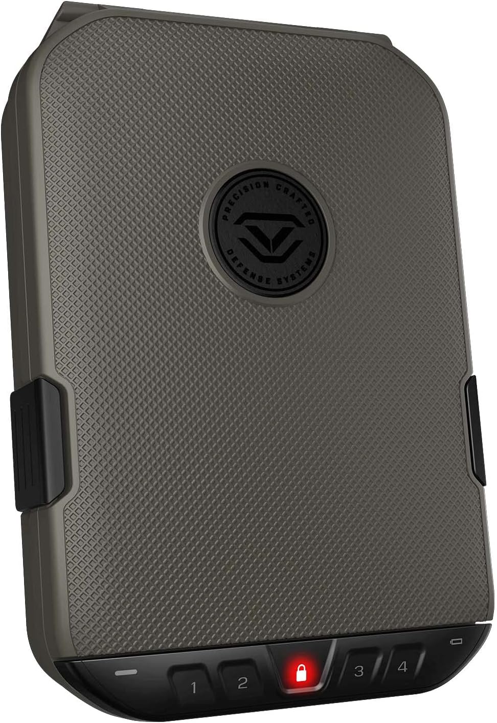 VAULTEK LifePod 2.0 Secure Waterproof Travel Case Rugged Electronic Lock Box Travel Organizer Portable Handgun Case with Backlit Keypad (Sandstone)