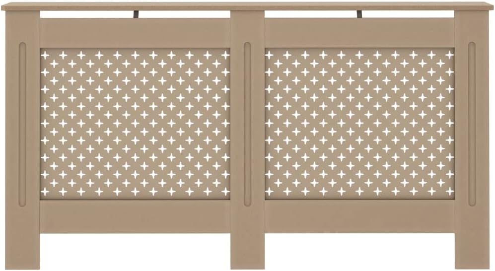 Radiator Cover 59.8"x7.5"x31.9" MDF,Home & Garden Household Appliance Accessories Heating Radiator Accessories