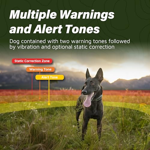 SpotOn Longer Battery Life, GPS Dog Fence, App Based Wireless Dog Fence Collar, Waterproof, Accurate & Reliable GPS Dog Fence System, Virtual Dog GPS Tracker for All Terrain Small/All Carriers