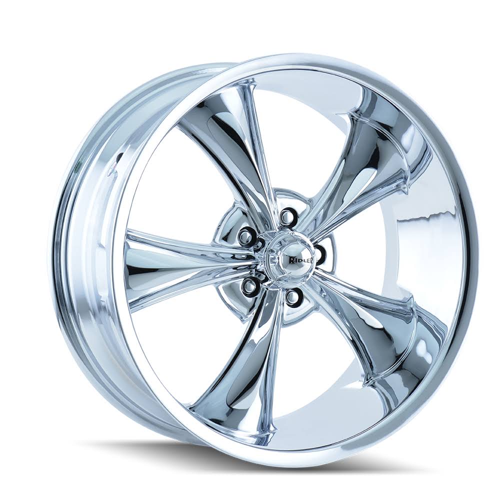 Ridler 695 Chrome 17x8 5-127 0mm 83.82Mm