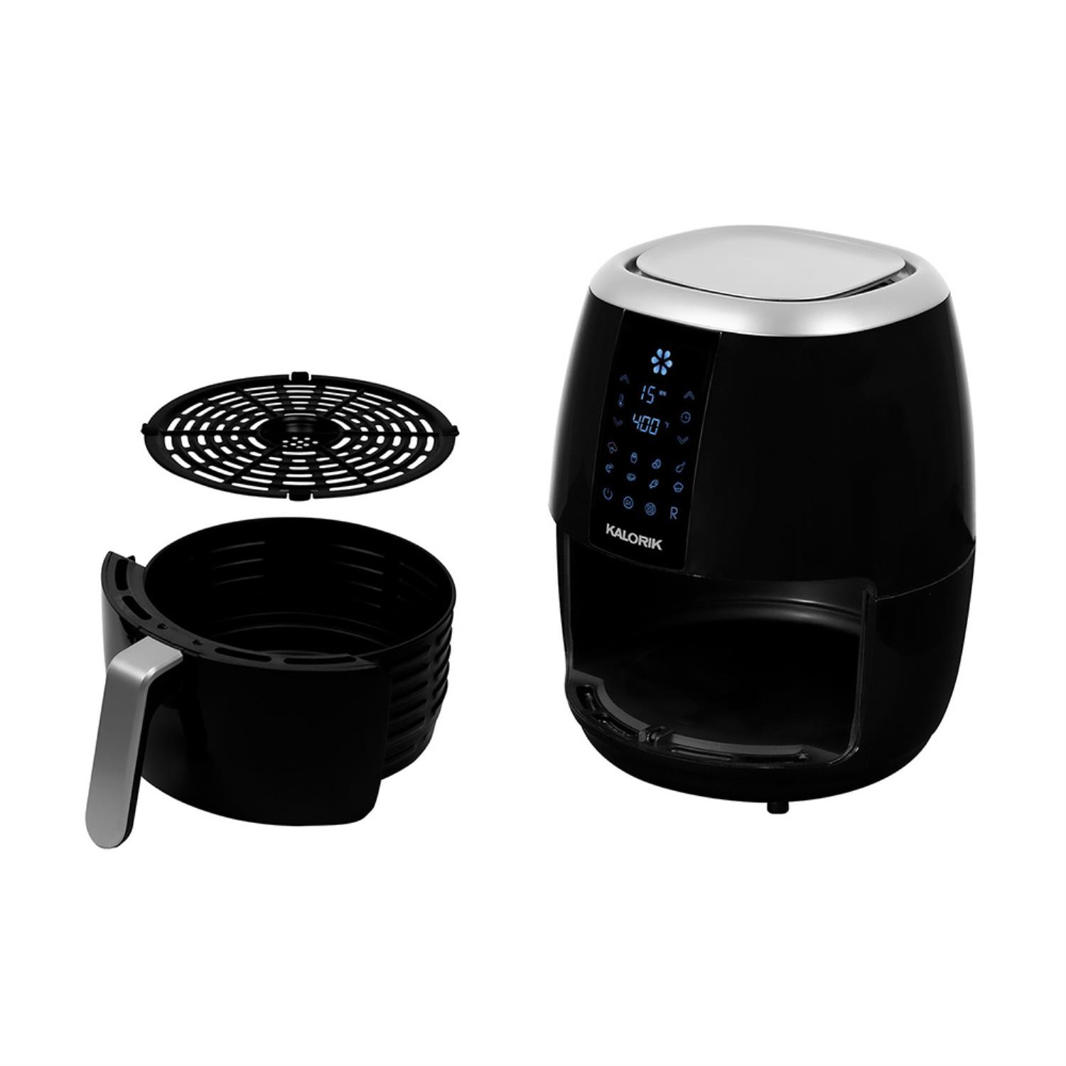 Kalorik 3.2 Quart Touchscreen Digital Air Fryer, Black