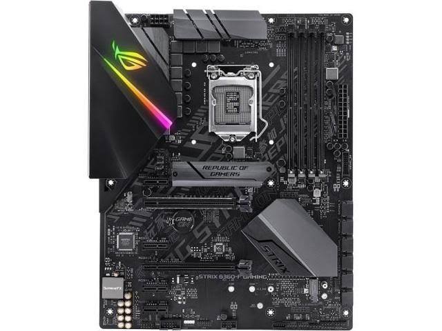 ASUS ROG STRIX B360-F GAMING with Intel B360 Express ATX Motherboard - LGA1151 Socket