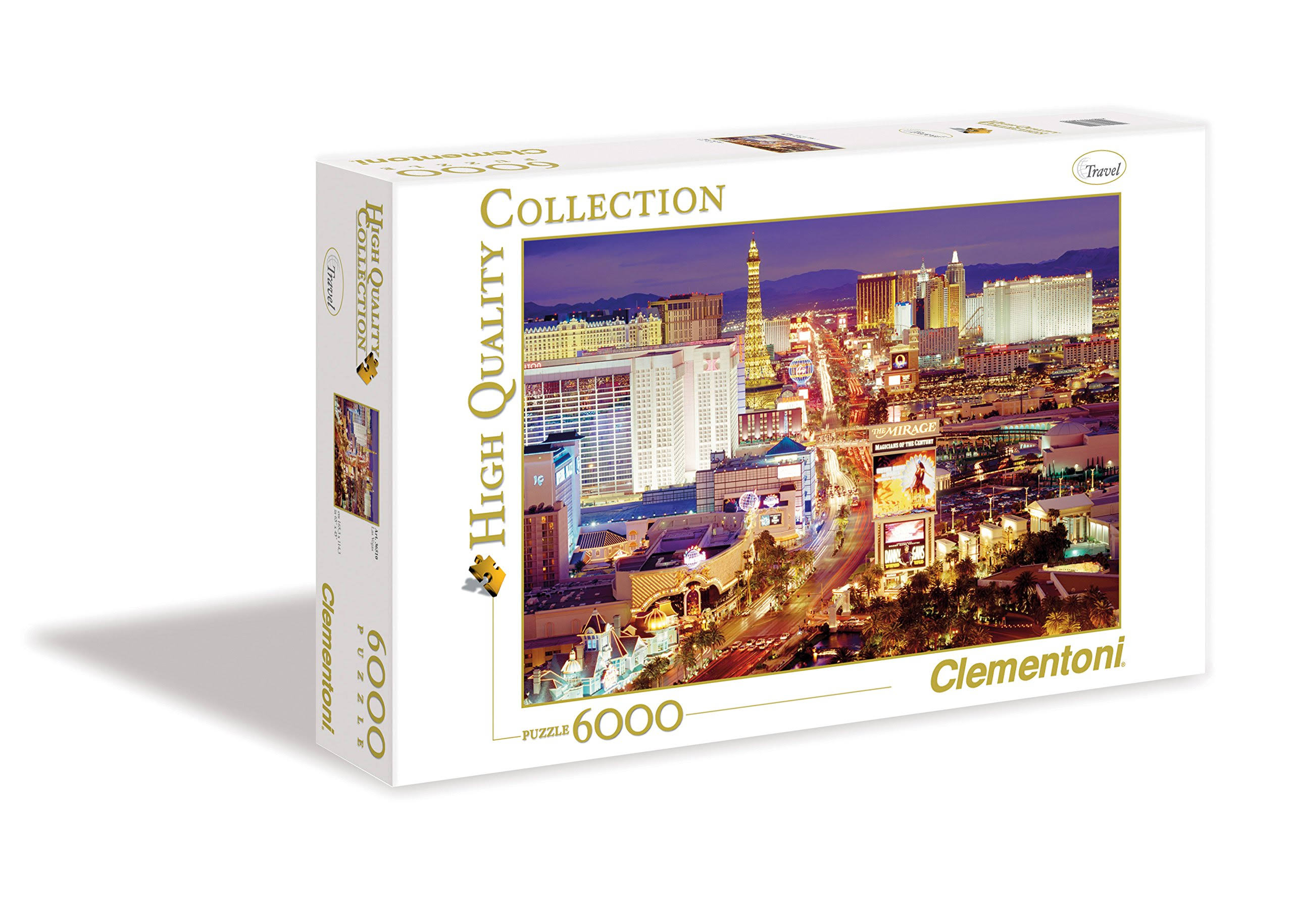 Clementoni 36510.4 Jigsaw Puzzle 6000 Pieces Las Vegas