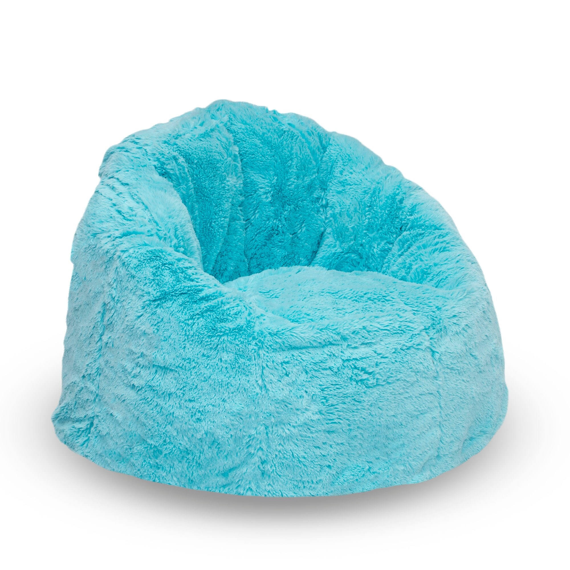 Delta Children Cozee Fluffy Chair, Kid Size for Kids Up to 10 Years Old - Tie Dye