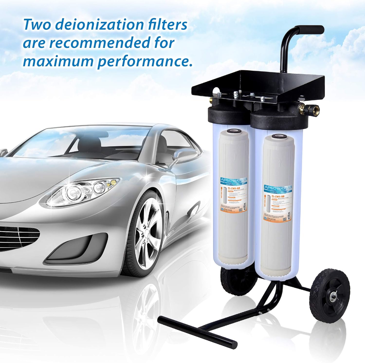 APEC Water Systems APEC Spot Free Water Deionization Car Wash System CWS-300, White