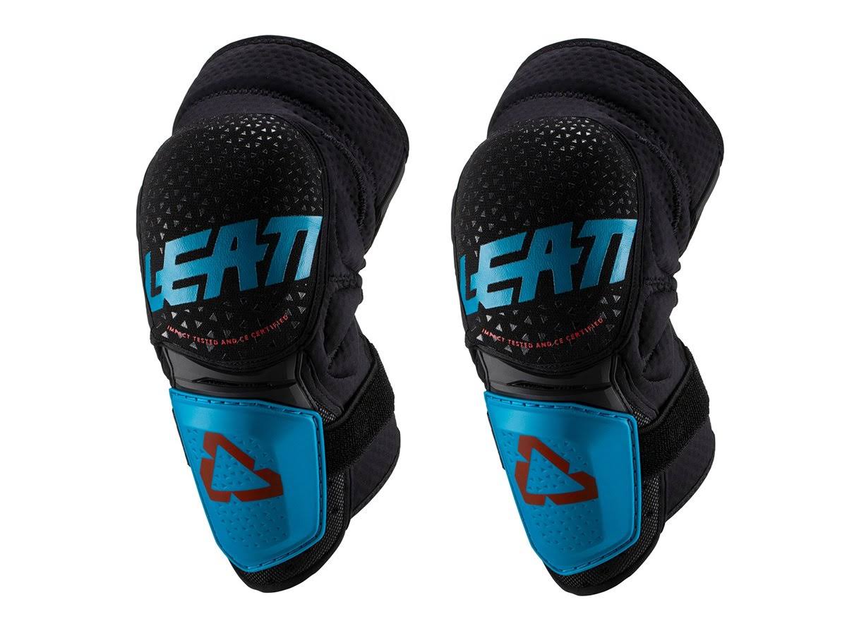 Leatt 3DF Hybrid Knee Guard White - Black Small/Medium