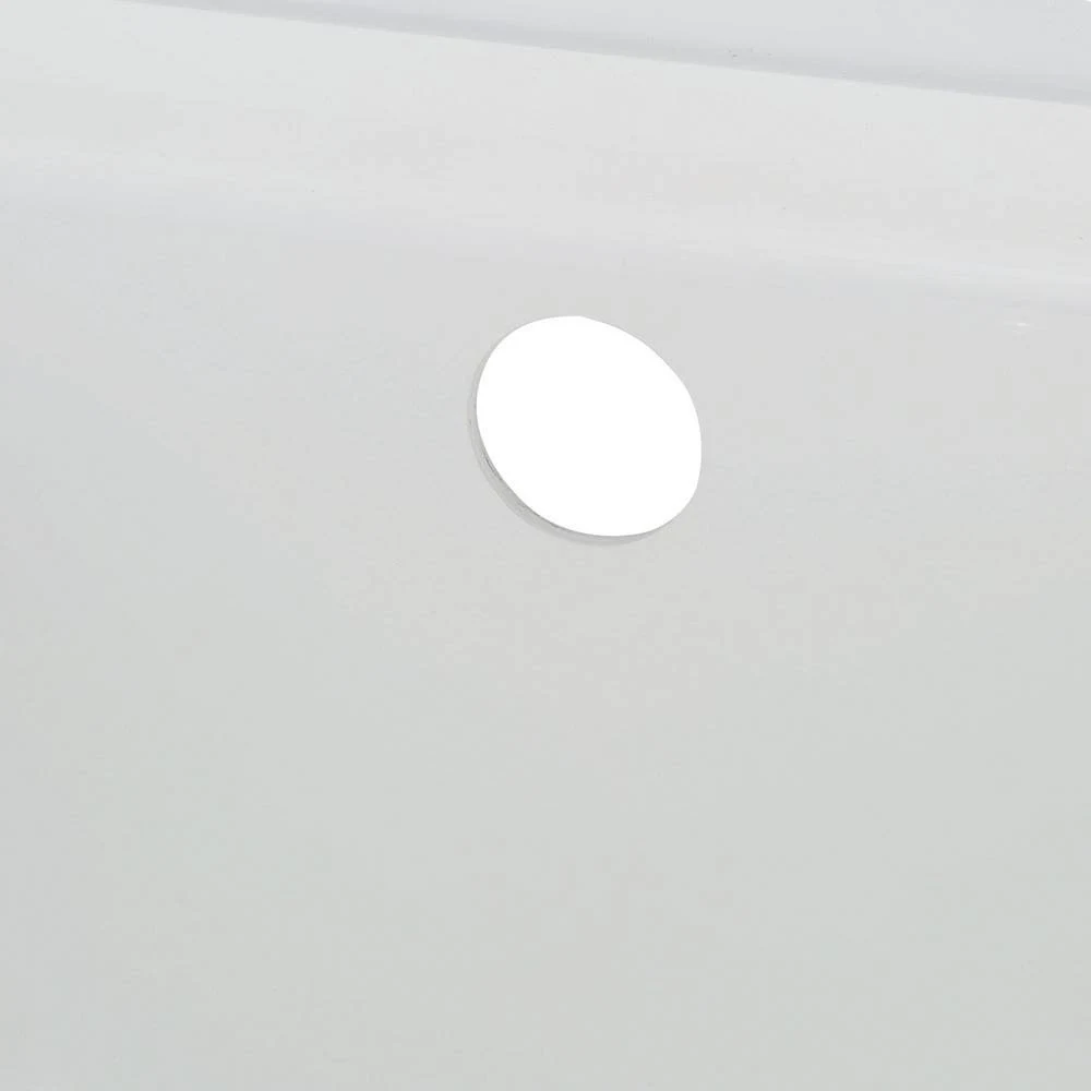 AquaticA2 6030CTL 5 ft. Left Hand Drain Soaking Tub in White