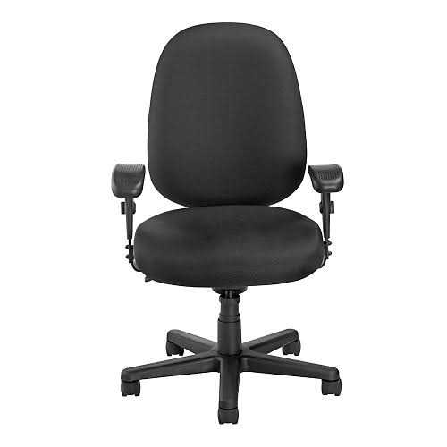 NBF 24 Hour Fabric Task Chair Fossil Fabric/Black Base Signature Series (NBF6800DHDFAF11)