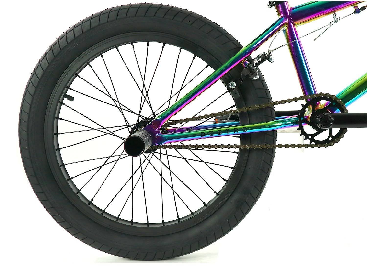 Elite BMX Bike - Destro - Neo Chrome 20x22