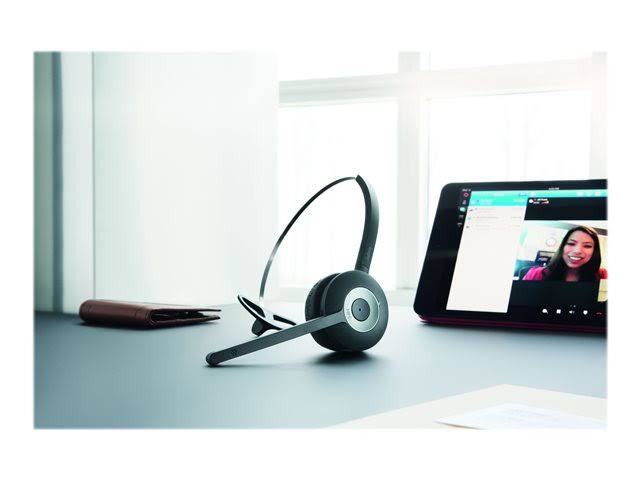 Jabra PRO 925 Dual Connectivity Bluetooth Wireless On-Ear Headset with NFC - Noise-Canceling