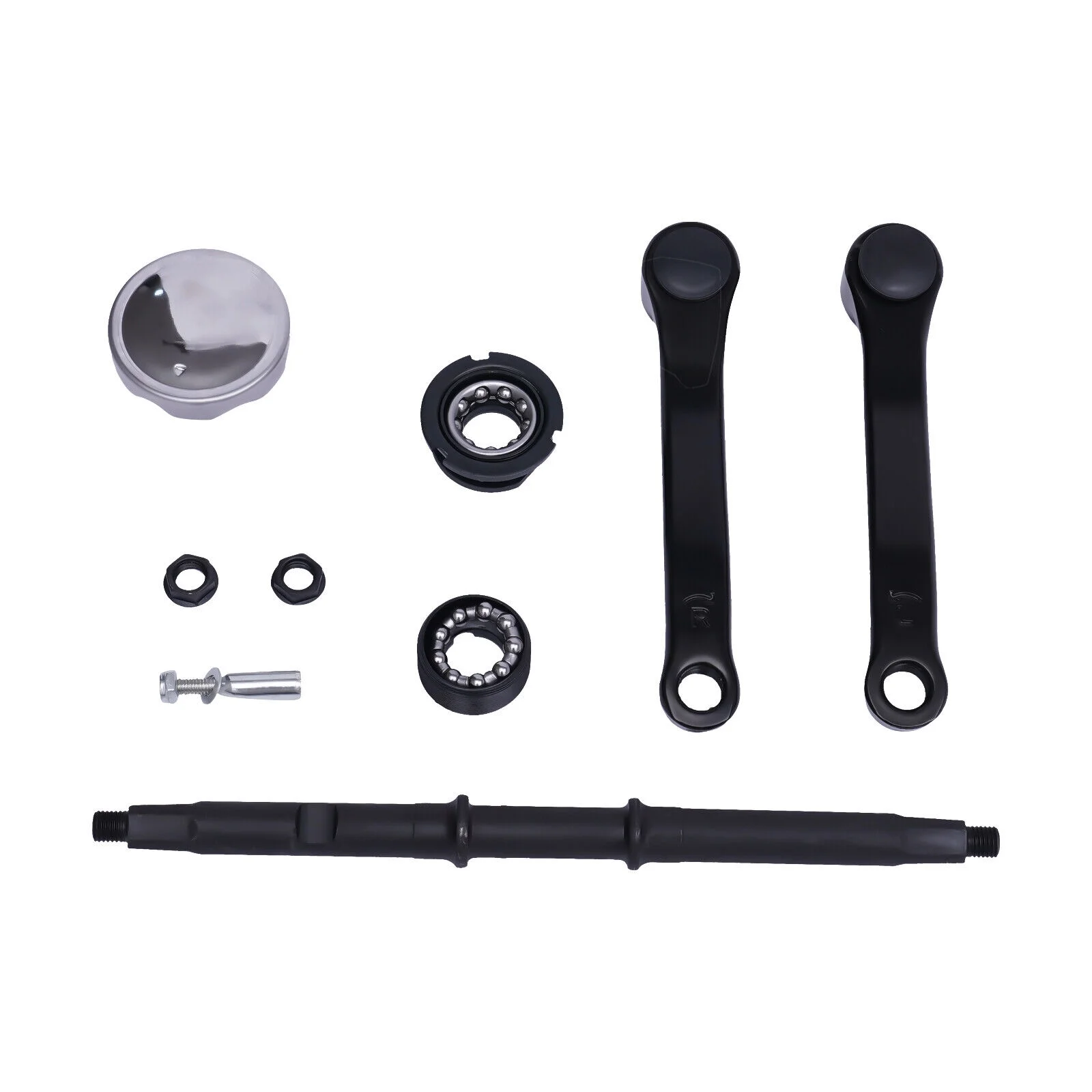 Miumaeov 49CC 4-Stroke Motorized Bicycle Kit Gas 28’’ V Frame Bike 26’’ ATV Bike Petrol Bike Engine Air-Cooled System Single Cylinder Chain Drive Bicycle Scooter Conversion kit