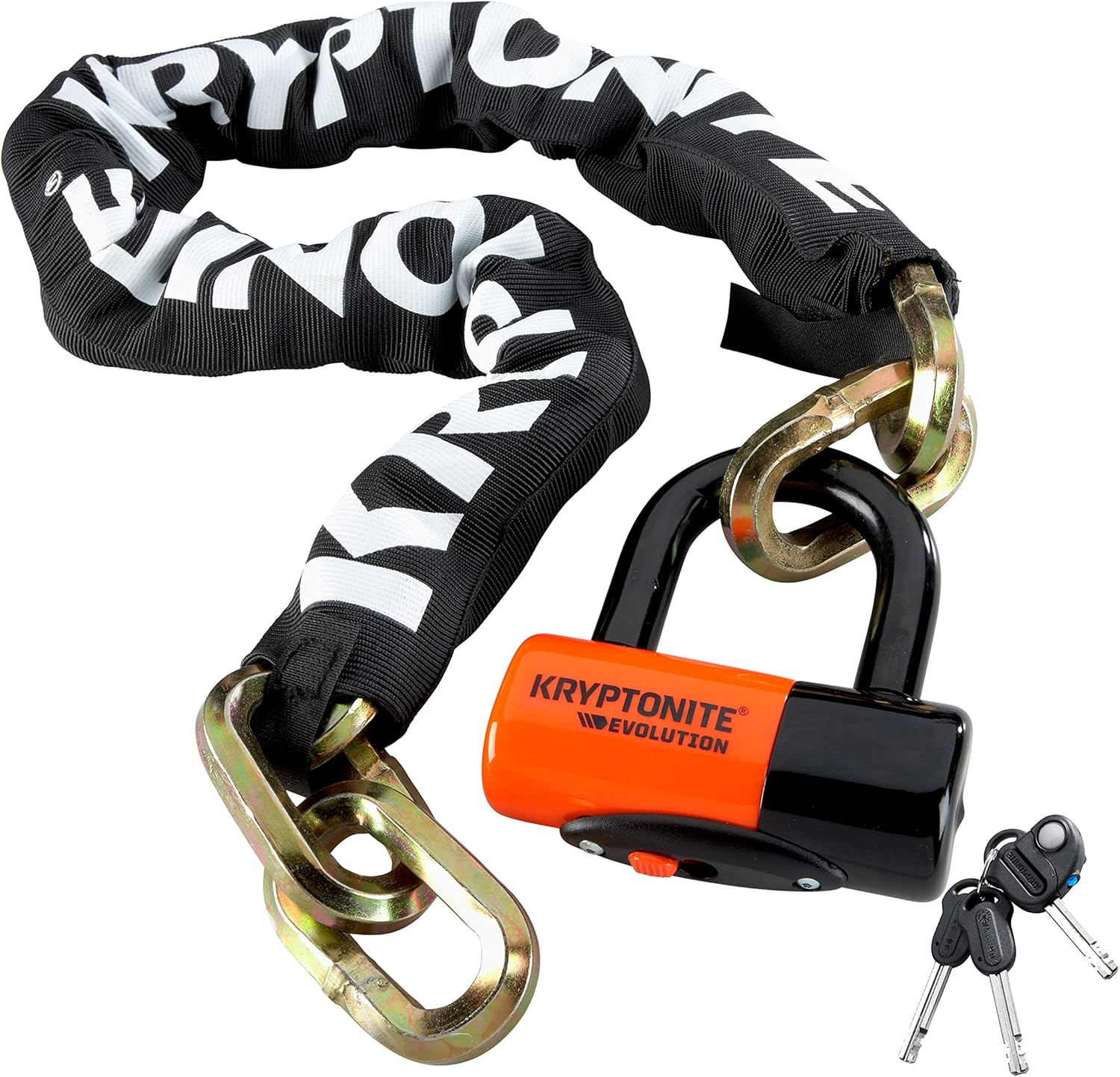 Kryptonite New York Bike Lock Bundle with U Lock, Chain Lock, and Accessories for Ultimate Security