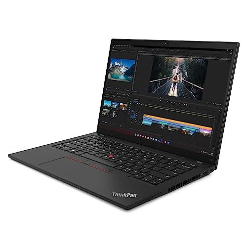 Lenovo 2023 Thinkpad T14 Gen 4 Laptop 14" 1920 x 1200 LED-backlit 13th Generation Intel Core i7-1355U 10-Core 16 GB DDR5 512GB SSD Windows 10 Pro 1080P FHD IRRGB Hybrid Camera