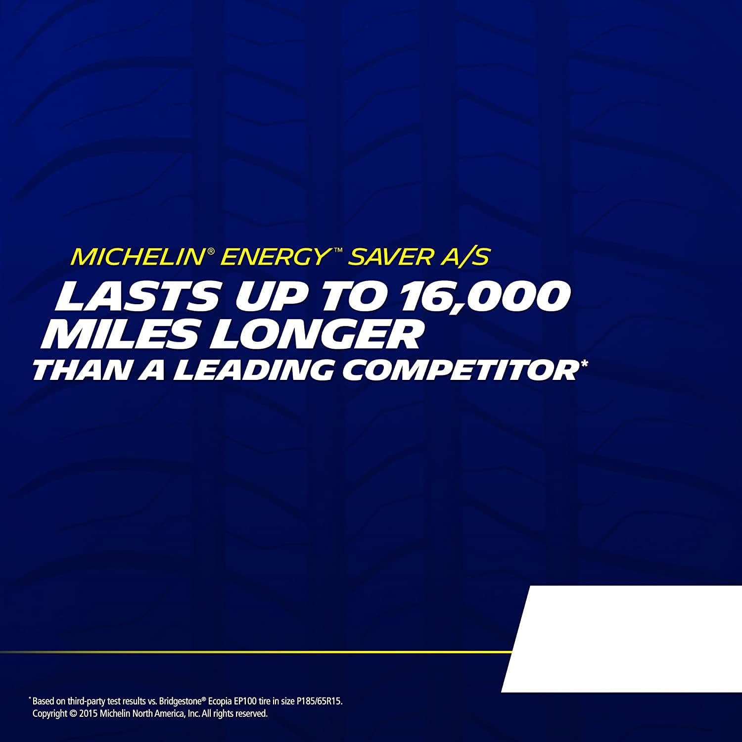 MICHELIN Energy Saver All Season Radial Car Tire for Passenger Cars and Minivans, 225/50R17 94V