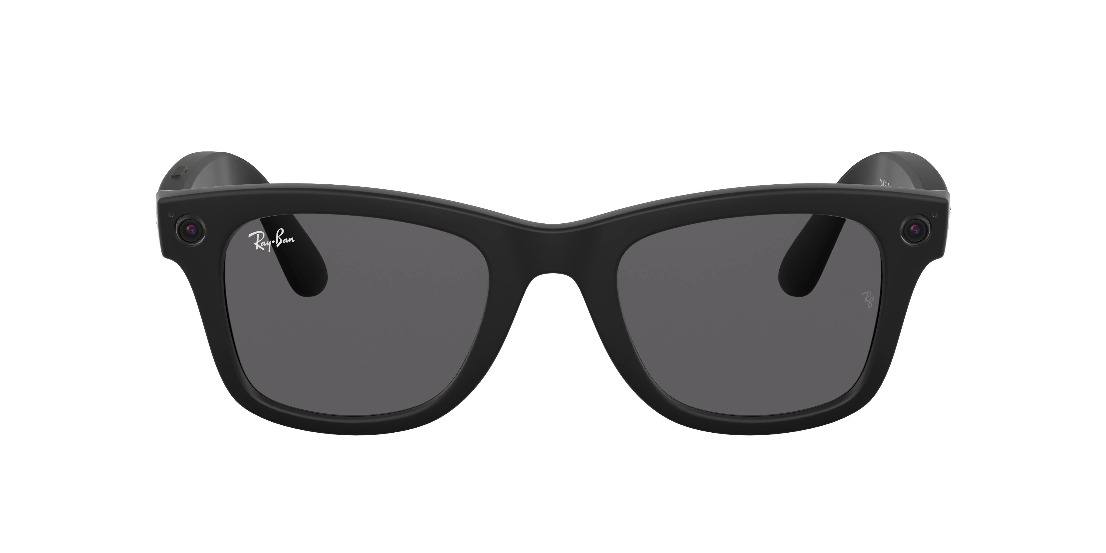 Ray-Ban Stories | Wayfarer Smart Glasses - Matte Black/Dark Grey
