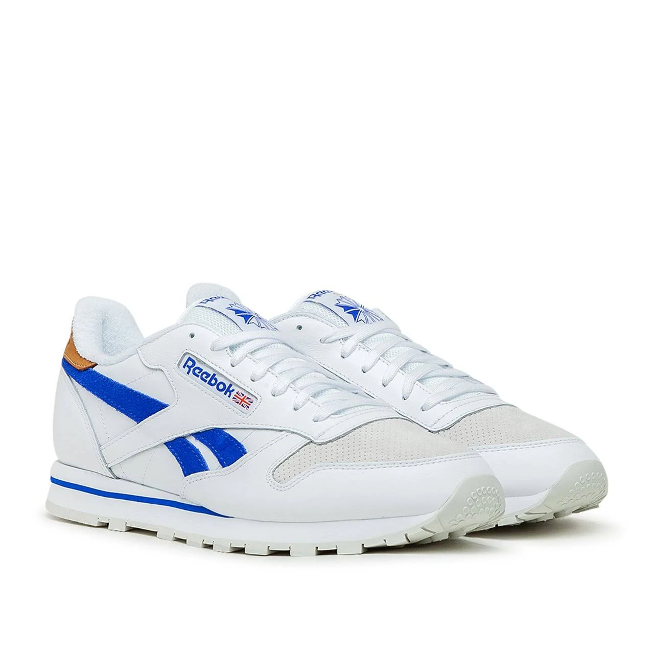 Reebok Classic Leather (White / Blue)