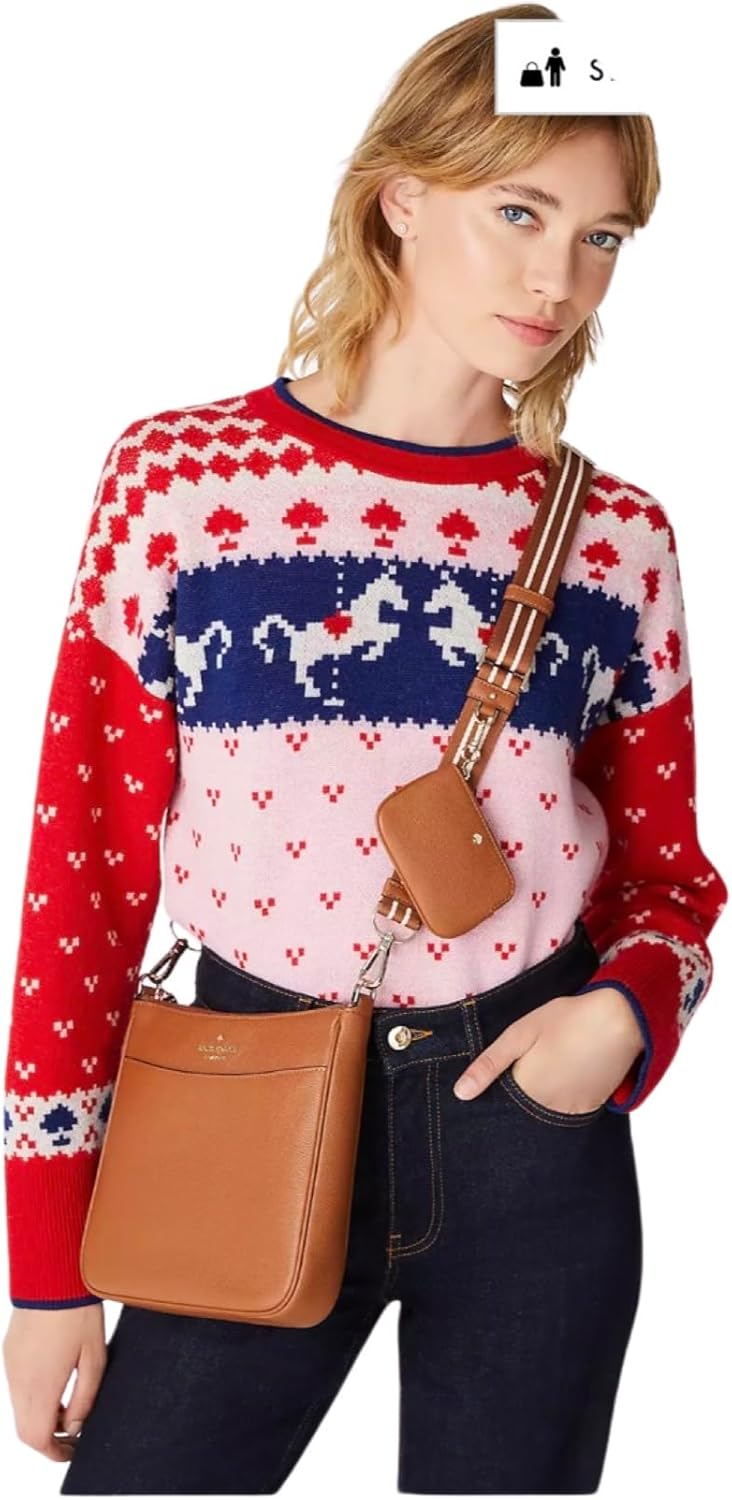 Kate Spade Rosie Rosie North South Swingpack Crossbody (Warm gingerbread)