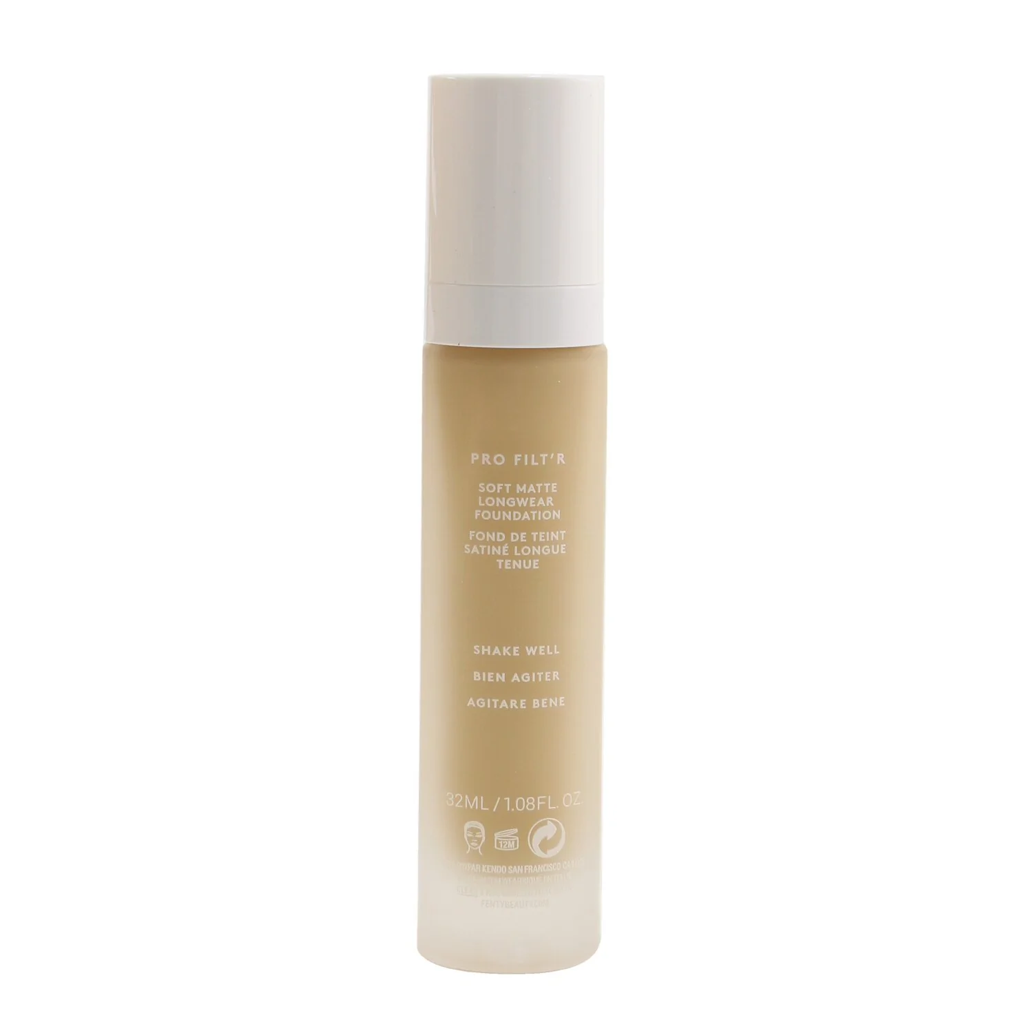 Fenty Beauty by Rihanna Pro Filt'R Soft Matte Longwear Foundation - #220 (Light Medium With Warm Peach Undertones) 32ml/1.08oz