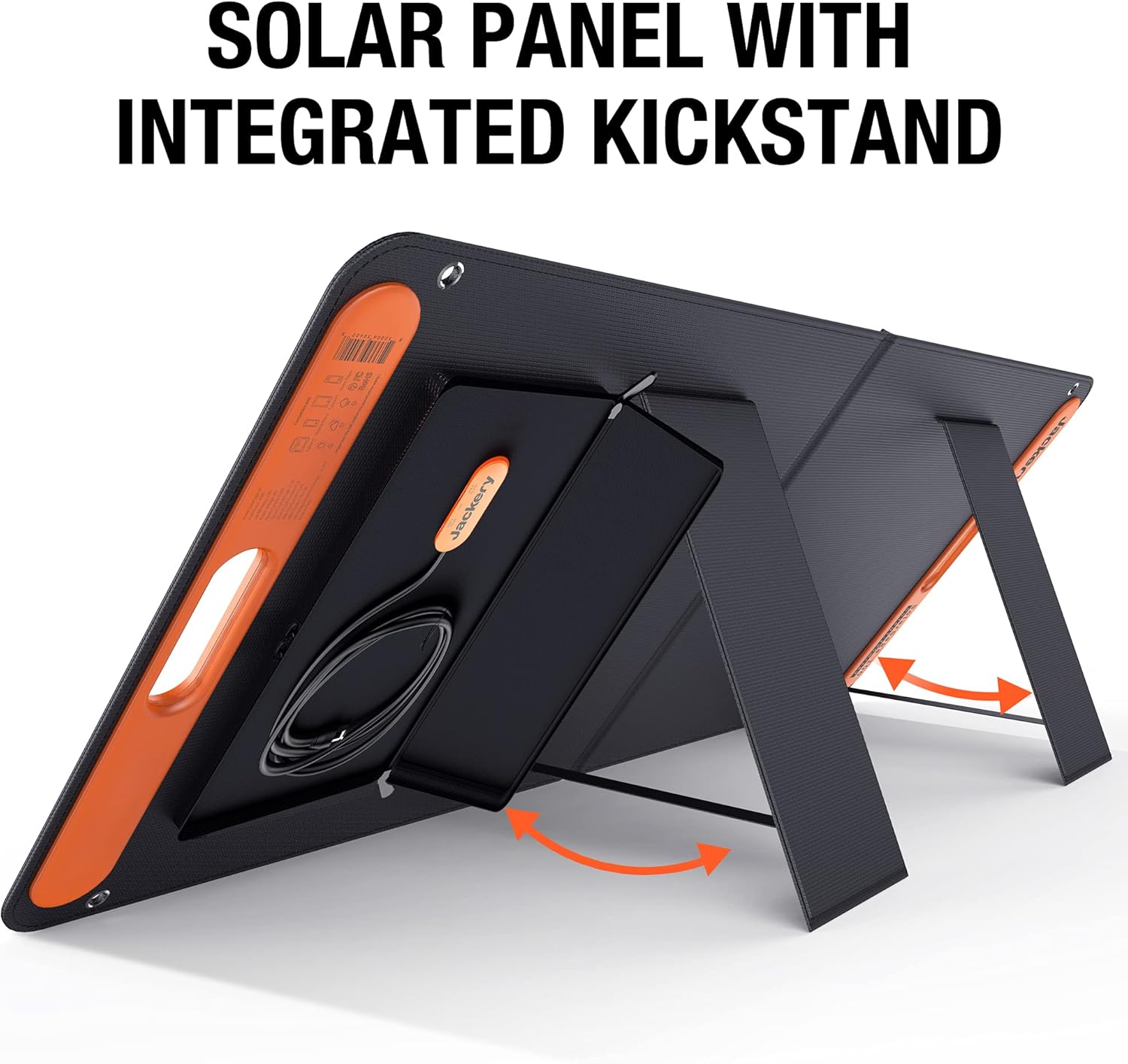Jackery Solar Generator 1500, 1800W Generator Explorer 1500 and SolarSaga 100W with 3x110V/1800W AC Outlets, Solar Mobile Lithium Battery Pack for Outdoor RV/Van Camping, Overlanding