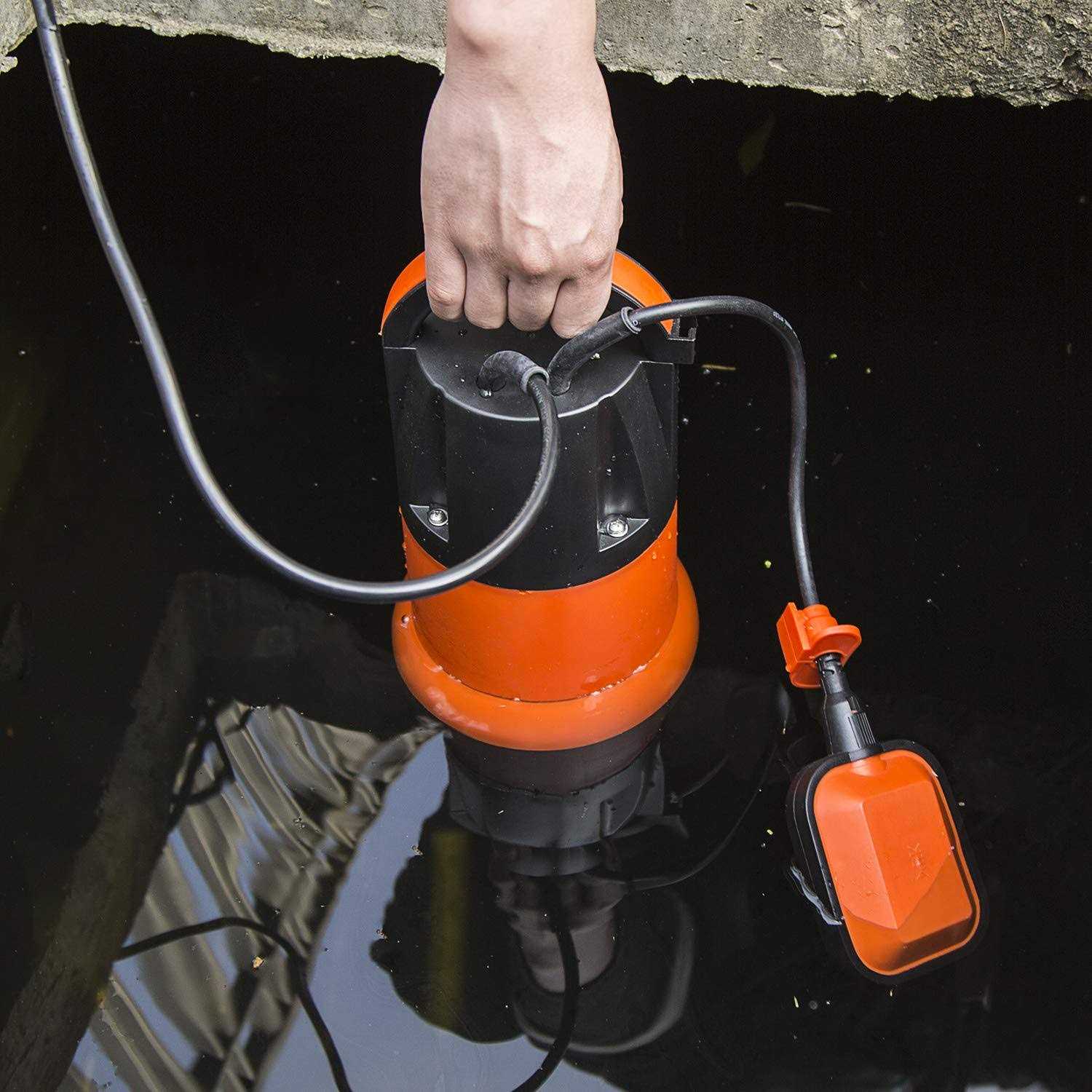 Sump Pump, Prostormer 1HP 3700GPH Submersible Clean/Dirty Water Pump with Automatic Float Switch for Pool, Pond,Garden, Flooded Cellar, Aquarium and - Shop Hardware Tools Online Store