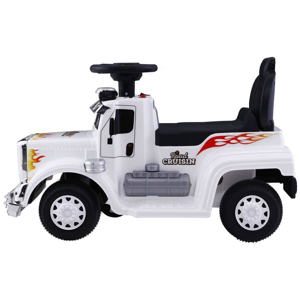 Ride On Cars Kids Electric Toys Car Battery Truck Childrens Motorbike Toy Rigo - White