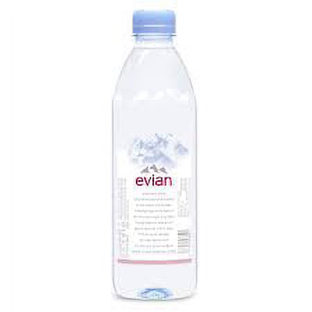 Evian - Spring Water - 500 mL (2 Plastic Bottles)