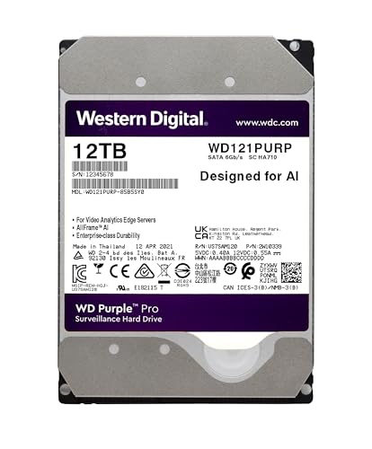 WD Purple Pro Internal Hard Drive