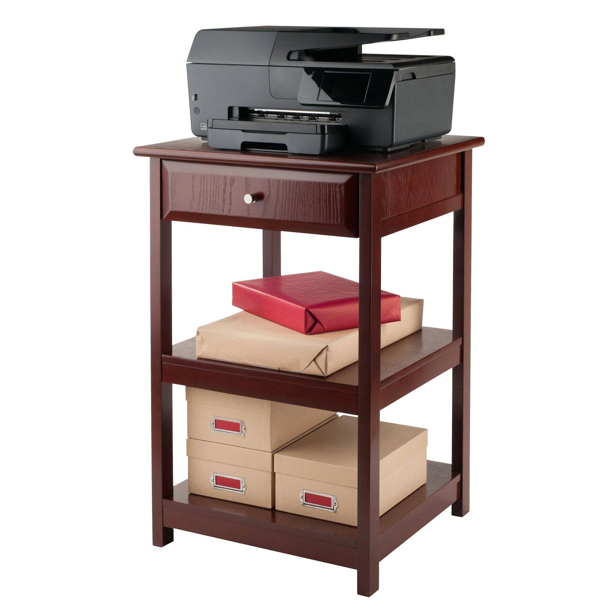 Winsome Delta Printer Table Walnut